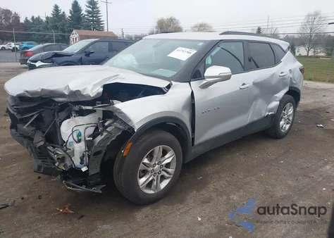 2022 Chevrolet Blazer Fwd 2Lt из США, поврежденный, VIN 3GNKBCR47NS182667